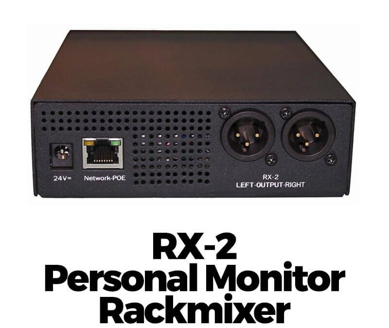 RX-2 Personal Monitor Rackmixer